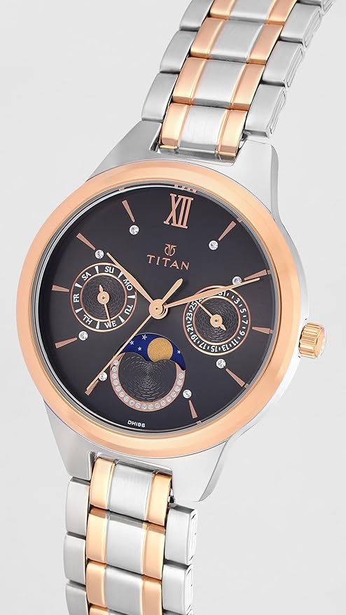 Titan Neo Analog Grey Dial Women's Watch