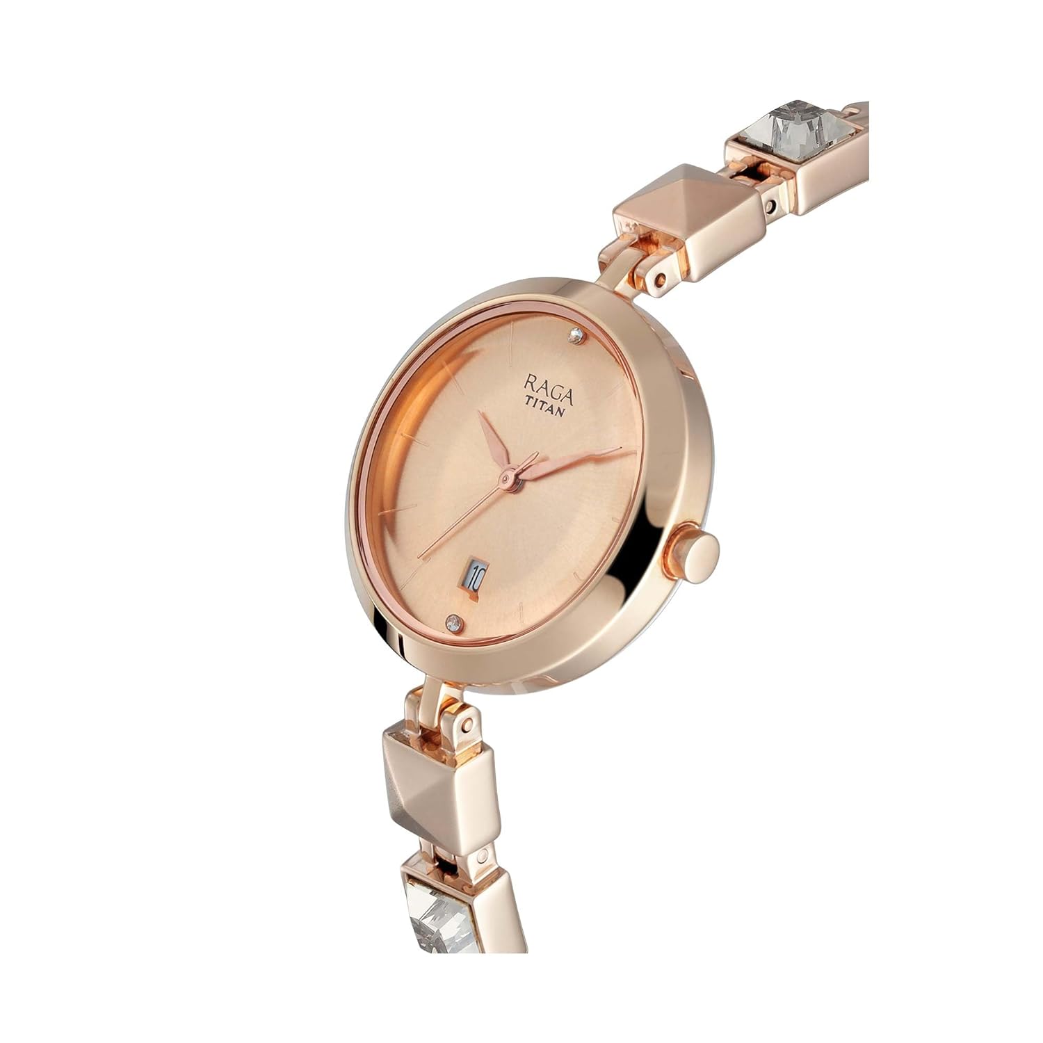 Titan Raga Viva Analog Rose Gold Dial Women's Watch