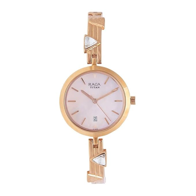 Titan Viva Analog Pink Dial Women's Watch