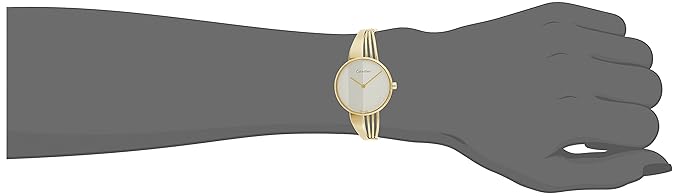 Calvin Klein Drift Silver Dial Bangle Women Watch