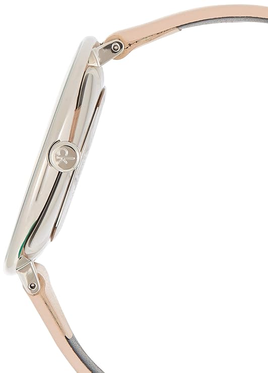 Calvin Klein Rise White Dial Ladies Watch