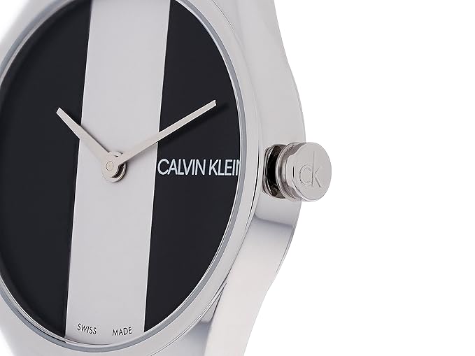 Calvin Klein Womens Analogue Quartz Watch with Leather Strap
