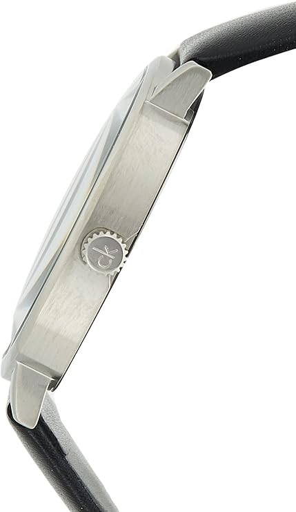 Calvin Klein Men's Quartz Watch, Analog Display And Leather Strap