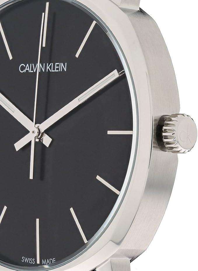 Calvin Klein Men's Quartz Watch, Analog Display And Leather Strap