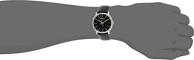 Calvin Klein Men's Quartz Watch, Analog Display And Leather Strap