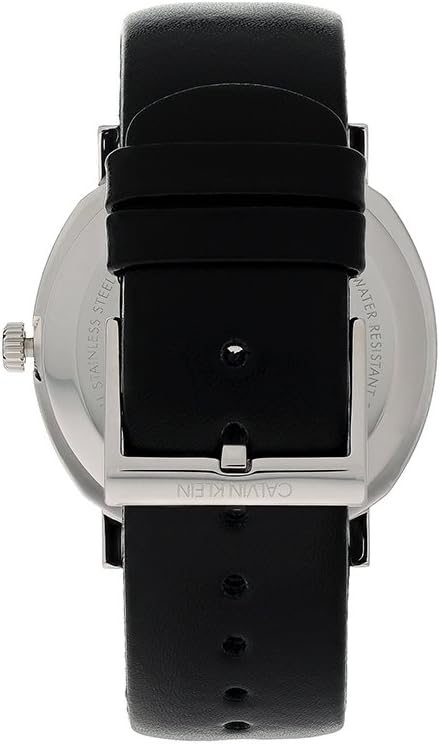 Calvin Klein Men's Quartz Watch, Analog Display And Leather Strap