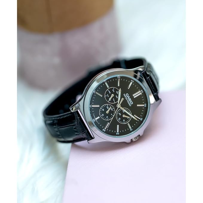 Casio Analog Black Dial Men's Watch