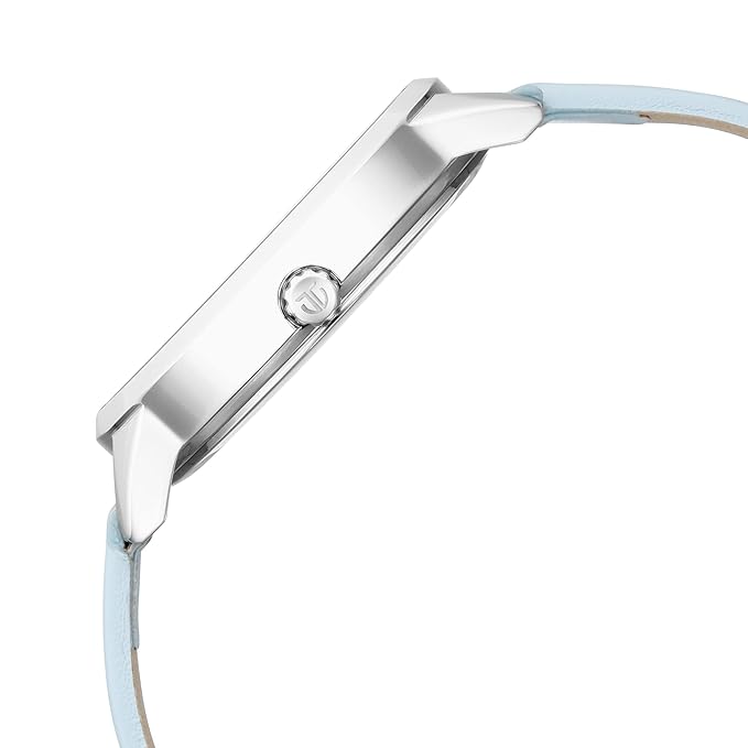 Titan Pastel Dreams Blue Analog Leather Strap watch for Women