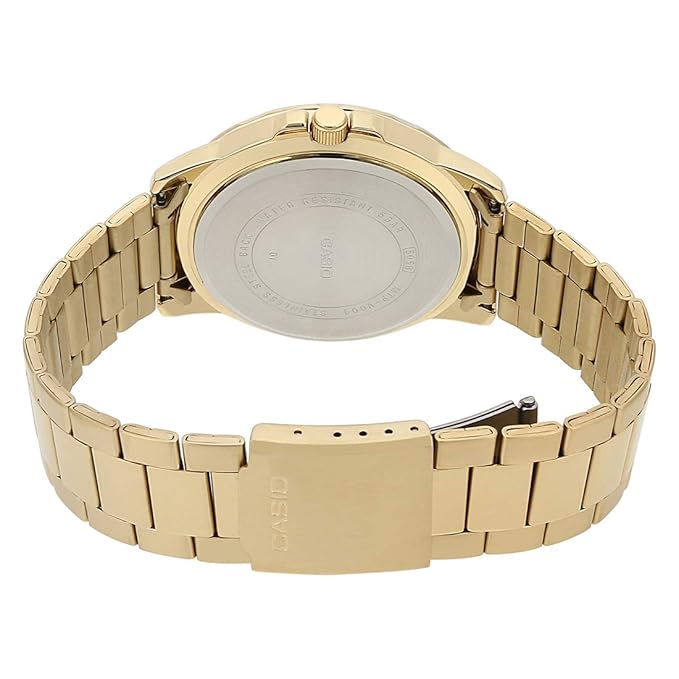 Casio Enticer Analog Black Dial Men's Watch - MTP-VD01G-1BVUDF