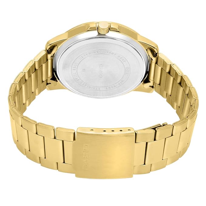 Casio Enticer Analog Gold Dial Men's Watch - MTP-VD01G-9EVUDF