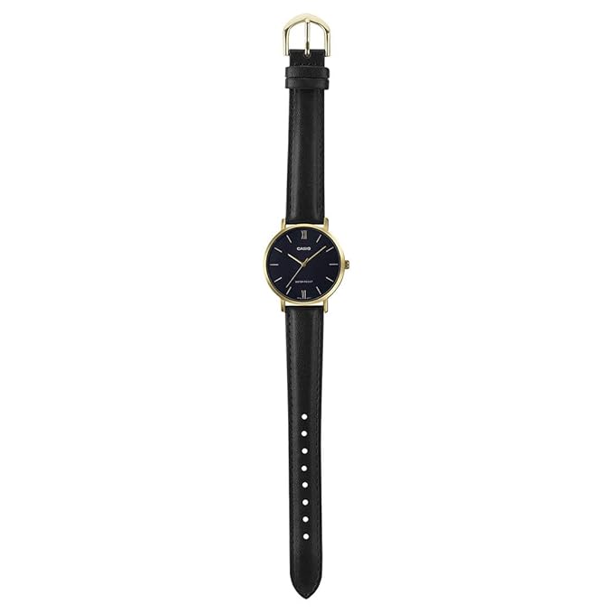 Casio Enticer Analog Black Dial Women's Watch - LTP-VT01GL-1BUDF