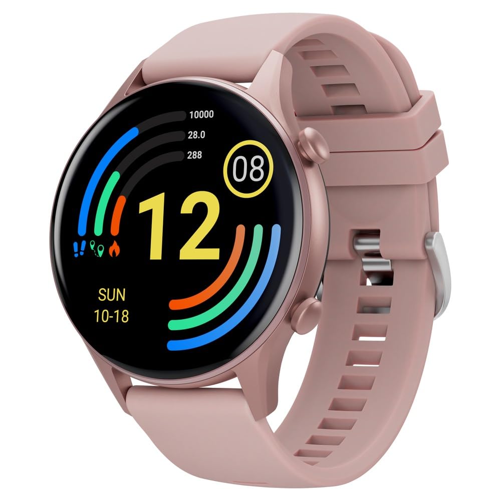 Titan Smart Pro Smartwatch with AMOLED Display,GPS,Temperature,Stress & Sleep Monitor,Multisport Tracker,SpO2,Women Health Monitor,5 ATM Water Resistance & Upto 14 Days Battery life