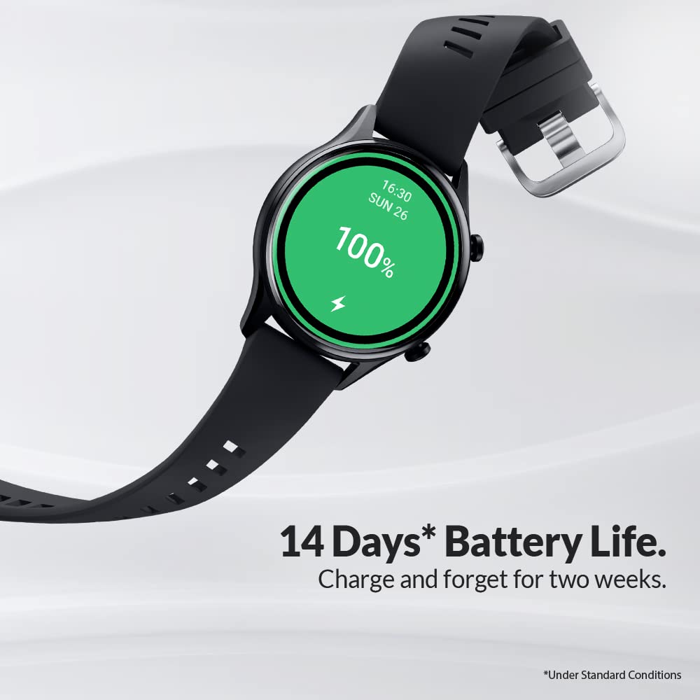 Titan Smart Pro Smartwatch with AMOLED Display,GPS,Temperature,Stress & Sleep Monitor,Multisport Tracker,SpO2,Women Health Monitor,5 ATM Water Resistance & Upto 14 Days Battery life