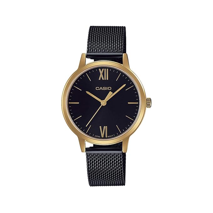 Casio Enticer Ladies Analog Black Dial Women's Watch-A1790