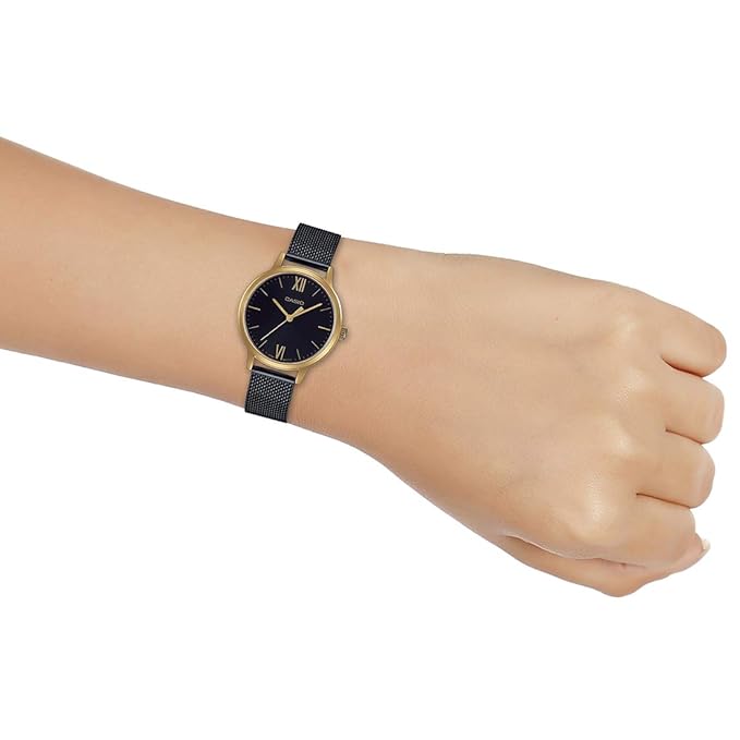 Casio Enticer Ladies Analog Black Dial Women's Watch-A1790