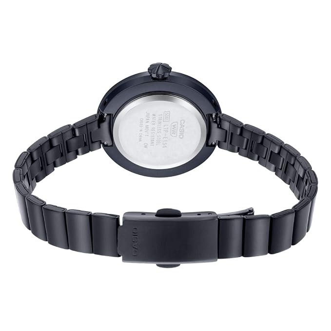 Casio Enticer Analog Black Dial Women's Watch - LTP-E154B-1ADF (A1851)