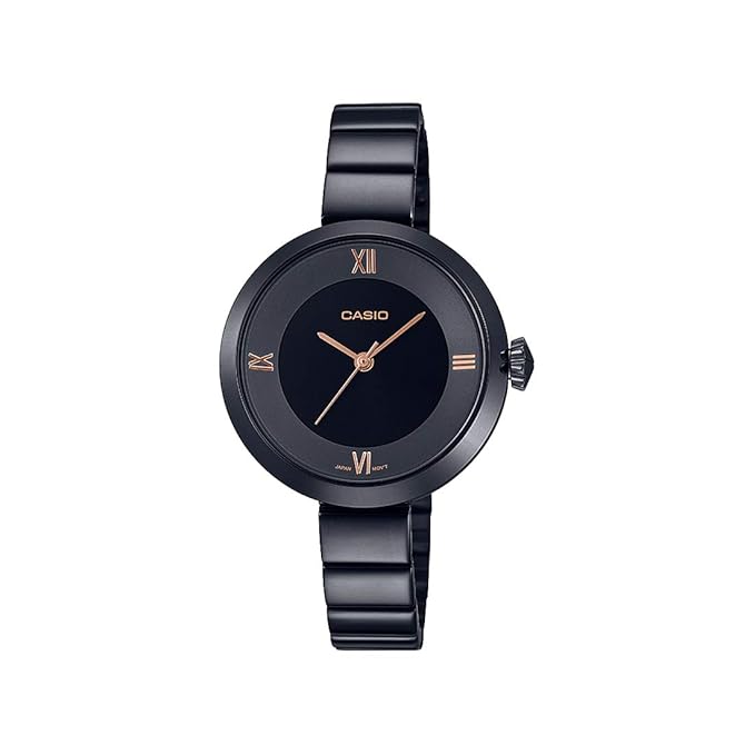 Casio Enticer Analog Black Dial Women's Watch - LTP-E154B-1ADF (A1851)