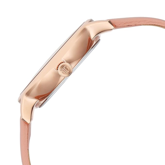 Titan Workwear Slimline Mother Of Pearl Dial Analog Leather Strap Watch for Women