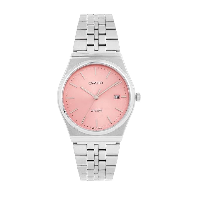 Casio Enticer Men Analog Pink Dial Men MTP-B145D-4AVDF