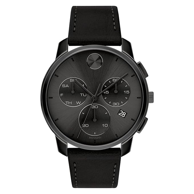 Movado Bold Analog Black Dial Men's Watch