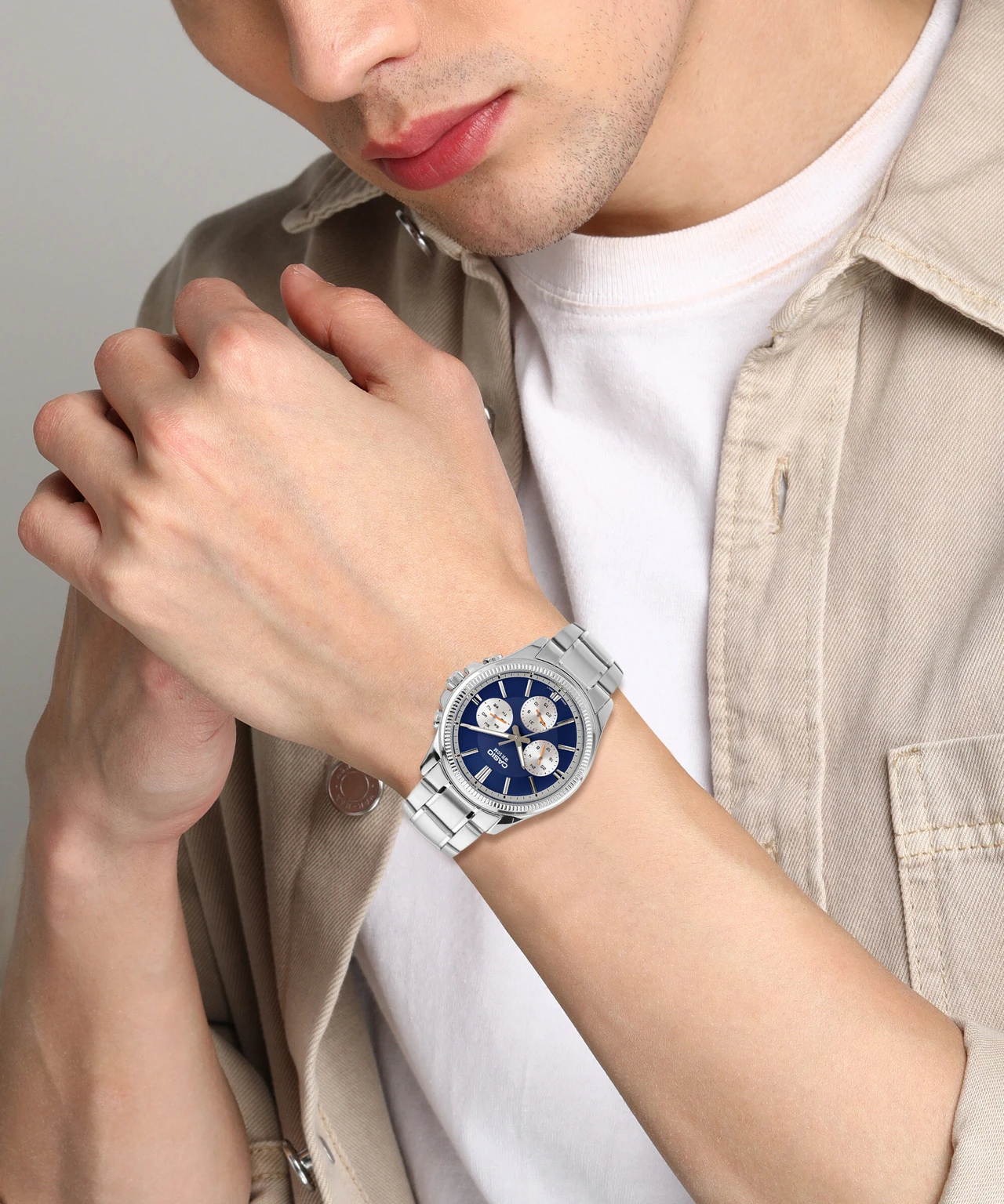 Casio Enticer Analog Blue Dial Men MTP-1375D-2A1VDF