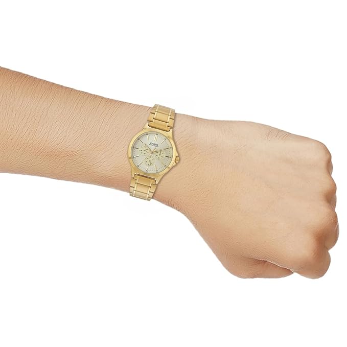 Casio Enticer Men Analog Gold Dial Men MTP-V300G-9AUDF