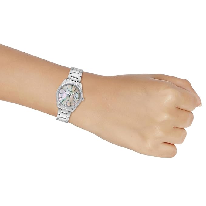 Casio Enticer Ladies LTP-1302DS-4AVDF Analog White Dial Women