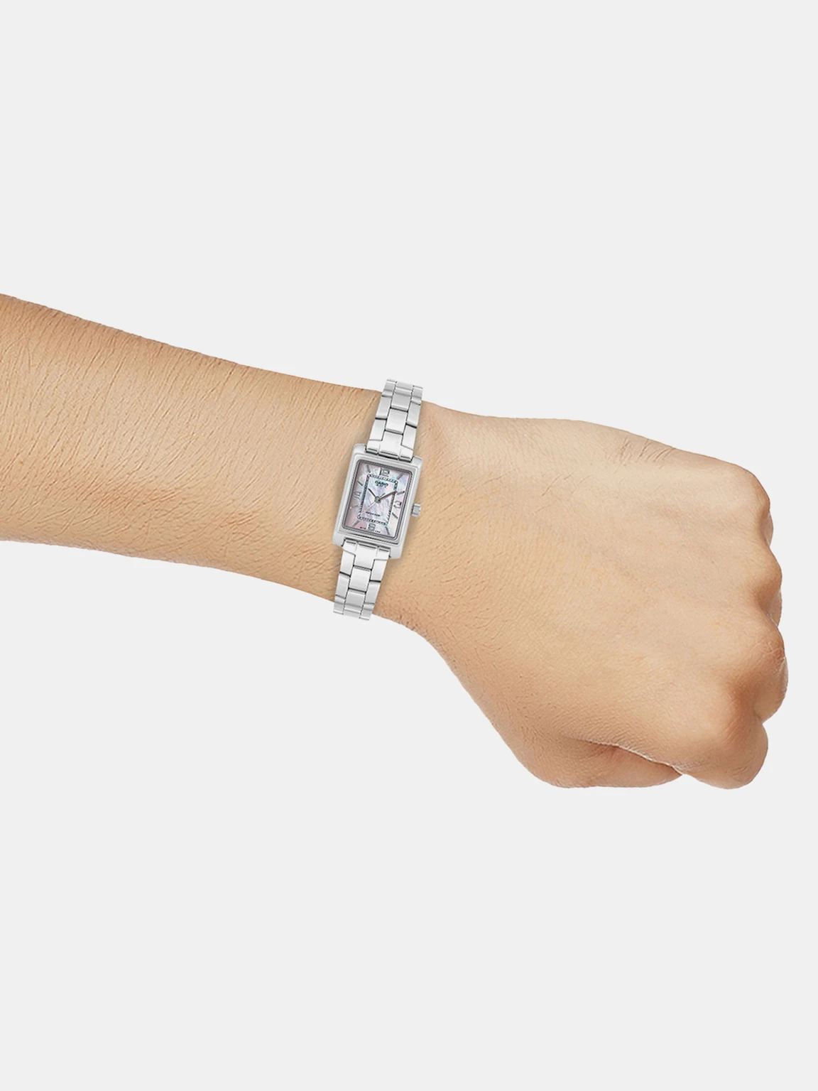 Casio Enticer Ladies LTP-1234DS-4ADF Analog Silver Dial Women