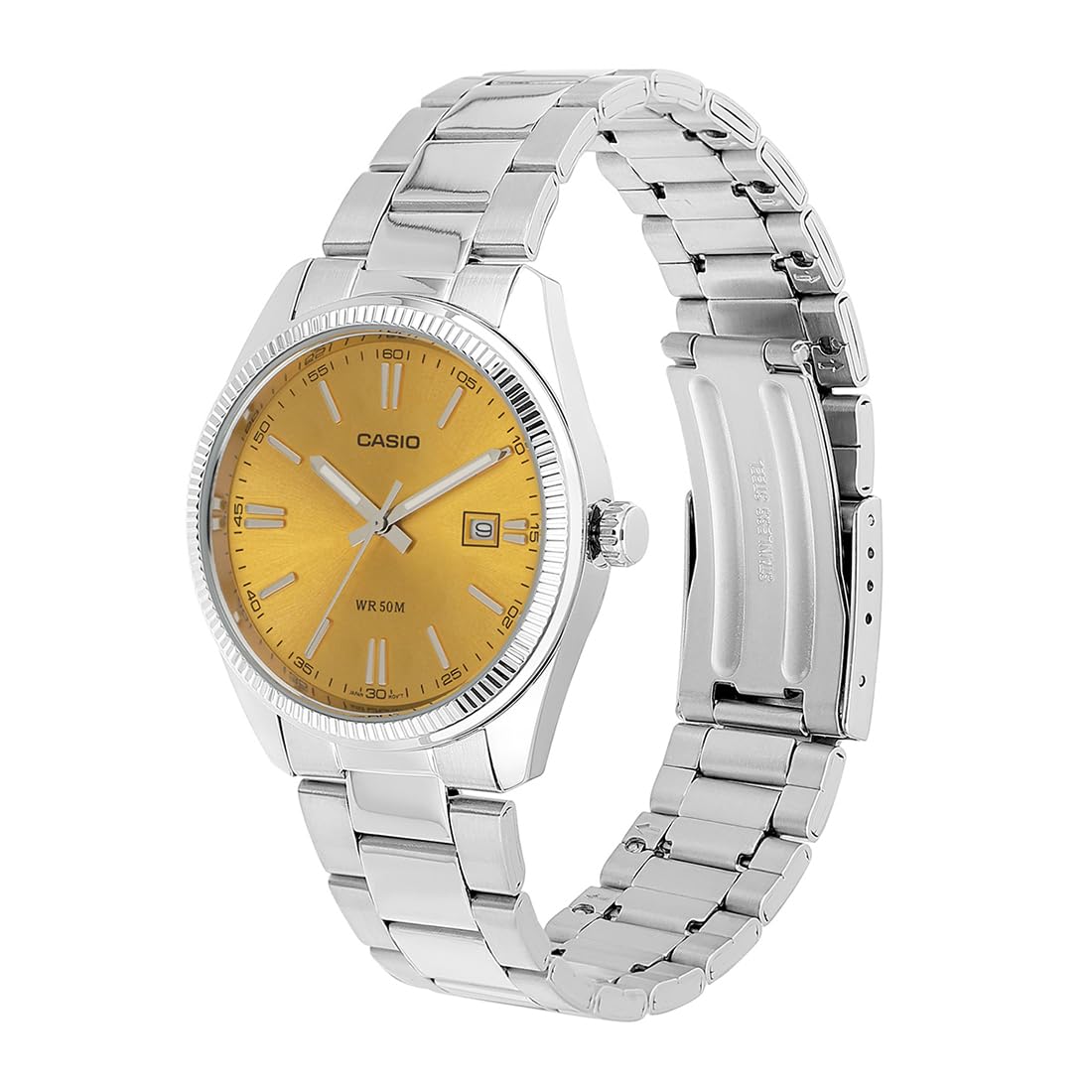 Casio Enticer Men MTP-1302PD-9AVEF Analog Yellow Dial Men