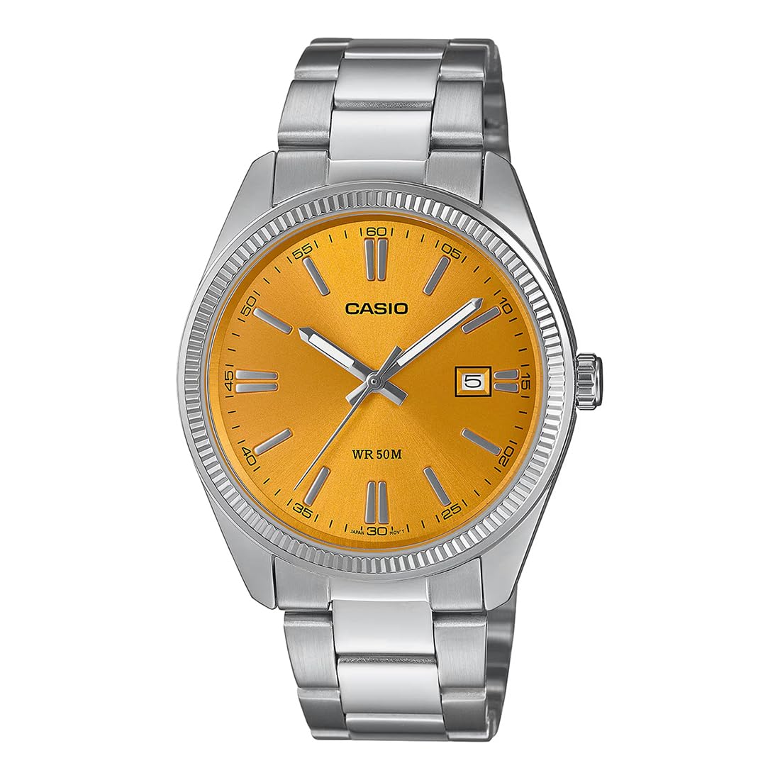 Casio Enticer Men MTP-1302PD-9AVEF Analog Yellow Dial Men