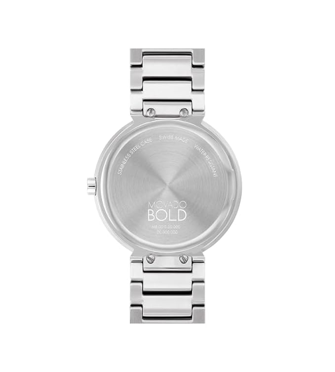 Movado Bold Analog Silver Round Dail Women's Watch