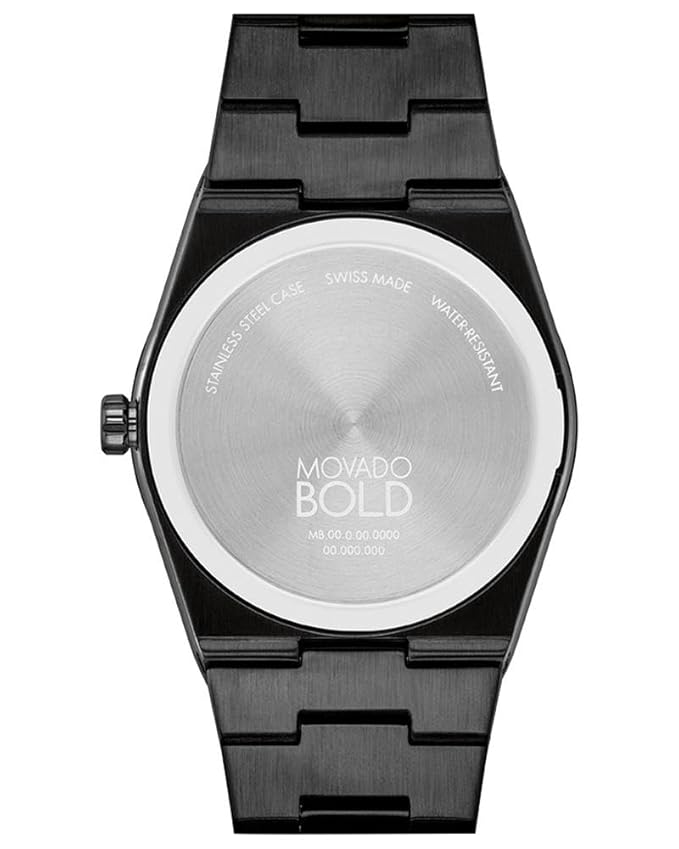 Movado Bold Quest Quartz Rose Gold Sunray Dial Men Watch