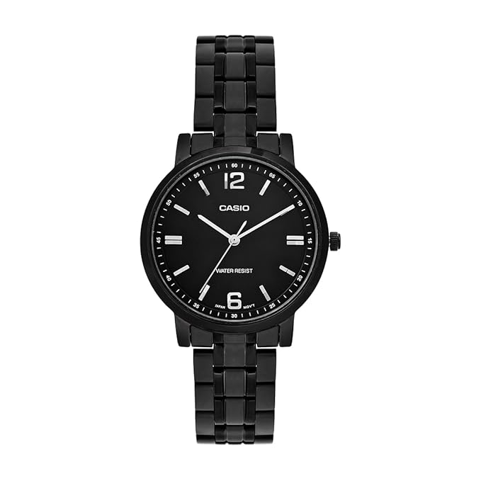 Casio Enticer Ladies LTP-SN5YB-1A Analog Black Dial Women