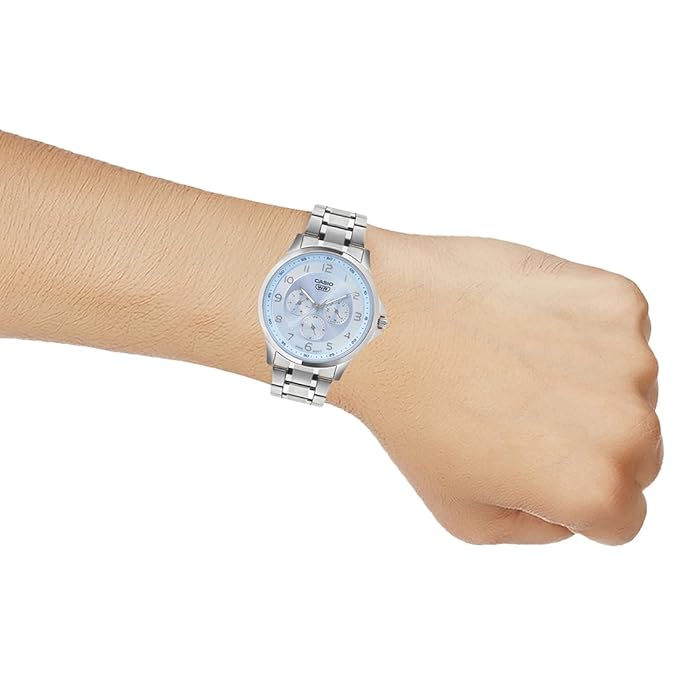 Casio Enticer Men MTP-SN2KD-2A Analog Ice Blue Dial Men