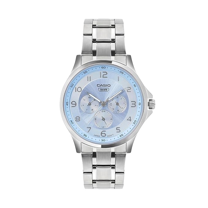 Casio Enticer Men MTP-SN2KD-2A Analog Ice Blue Dial Men