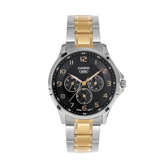 Casio Enticer Men MTP-SN2KSG-9A Analog Yellow Dial Men