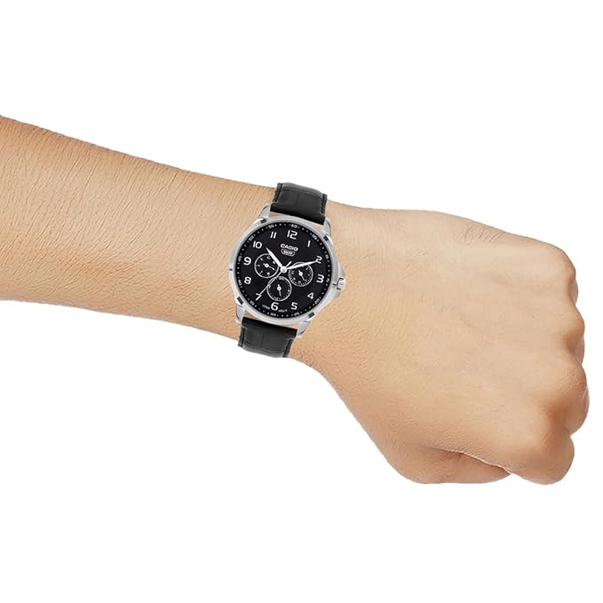 Casio Enticer Men MTP-SN2KL-1A Analog Black Dial Men