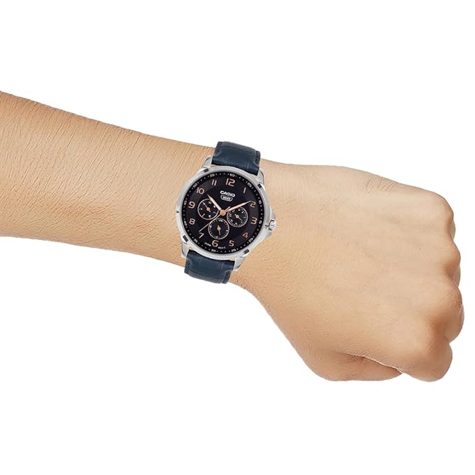 Casio Enticer Men MTP-SN2KL-2A Analog Dark Blue Dial Men