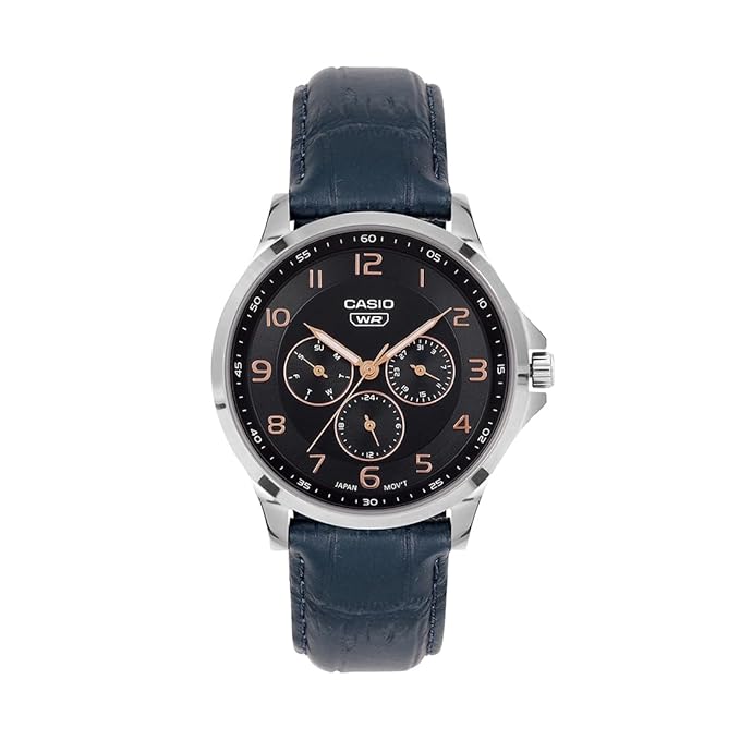 Casio Enticer Men MTP-SN2KL-2A Analog Dark Blue Dial Men