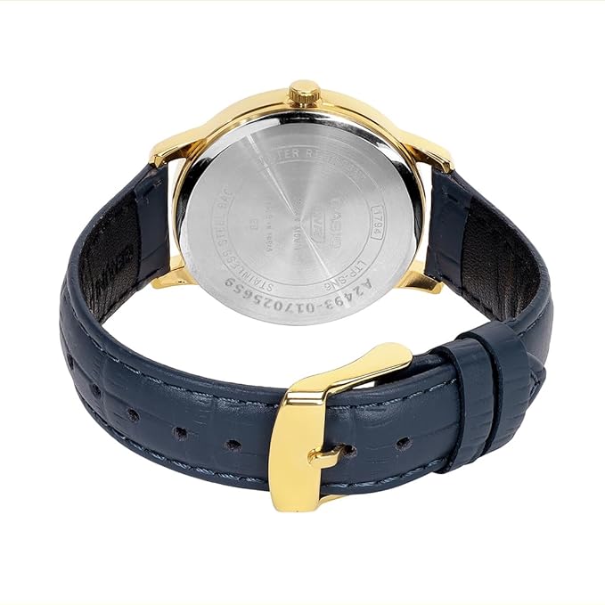 Casio Enticer Ladies LTP-SN6KGL-2A Analog Blue Dial Watch