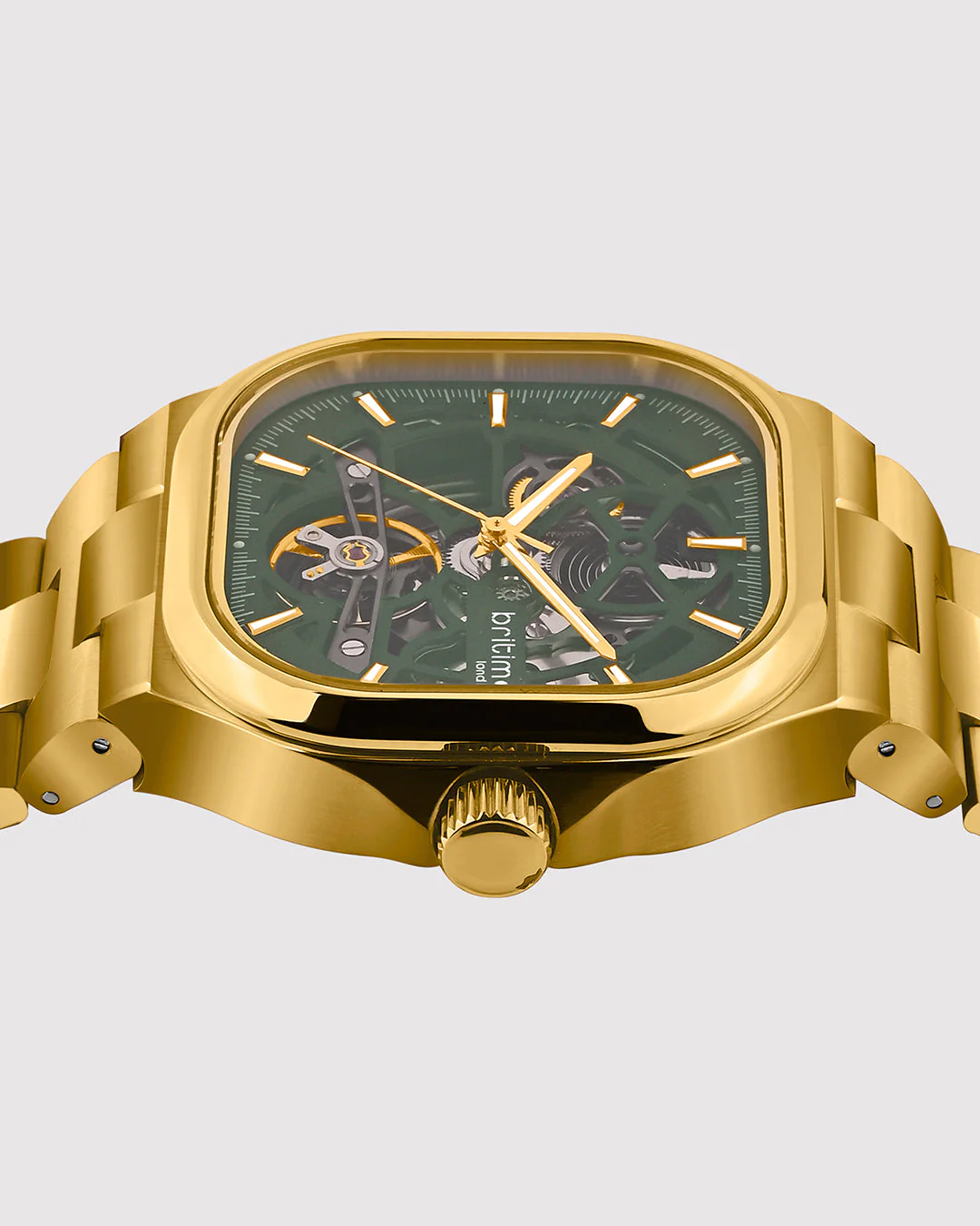 Monarch Men Automatic Green Dial Analog Steel Watch
