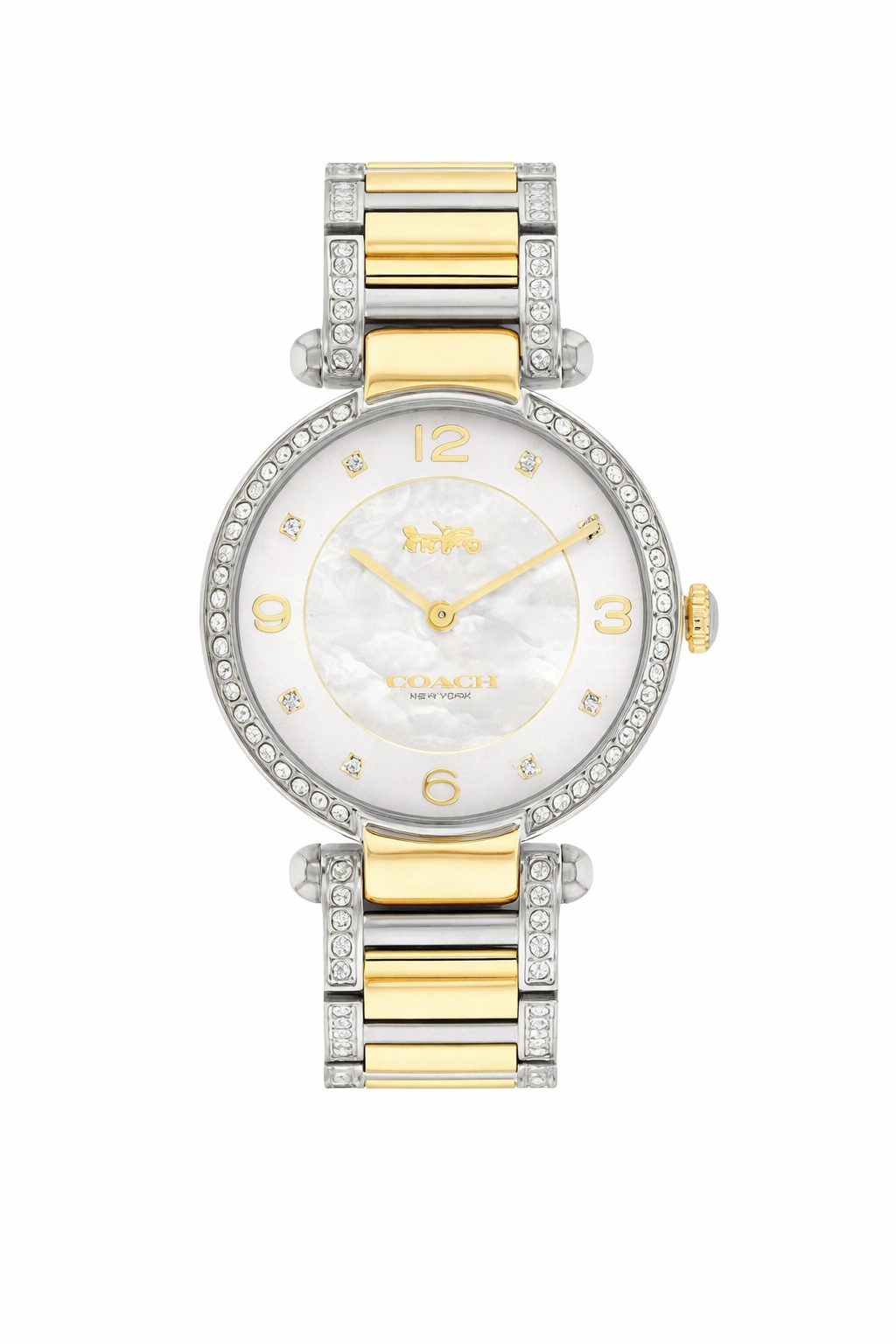 COACH Round Dial Analog Watch for Women