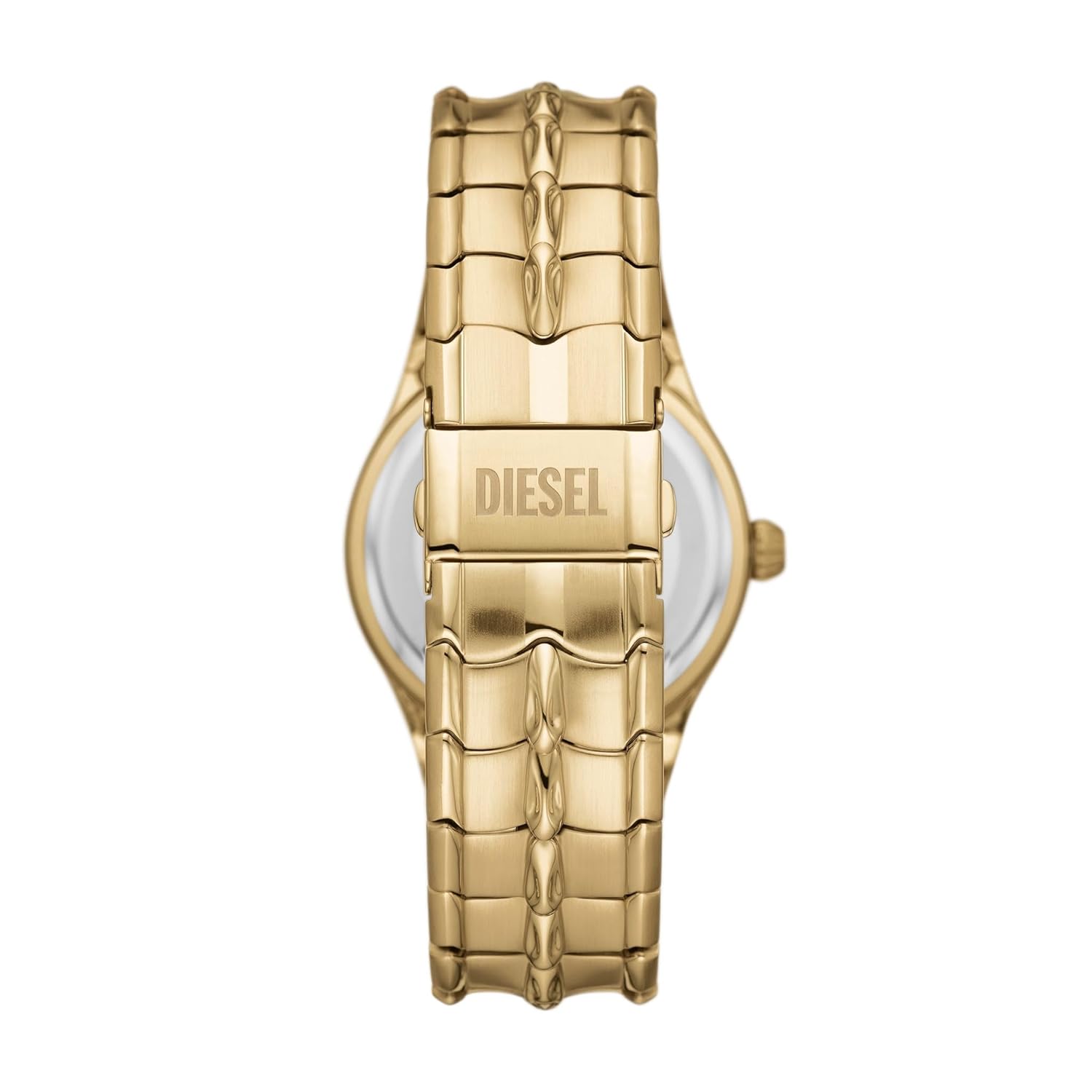 Diesel Stainless Steel Analog Gold Dial Men Watch,GOLD BAND