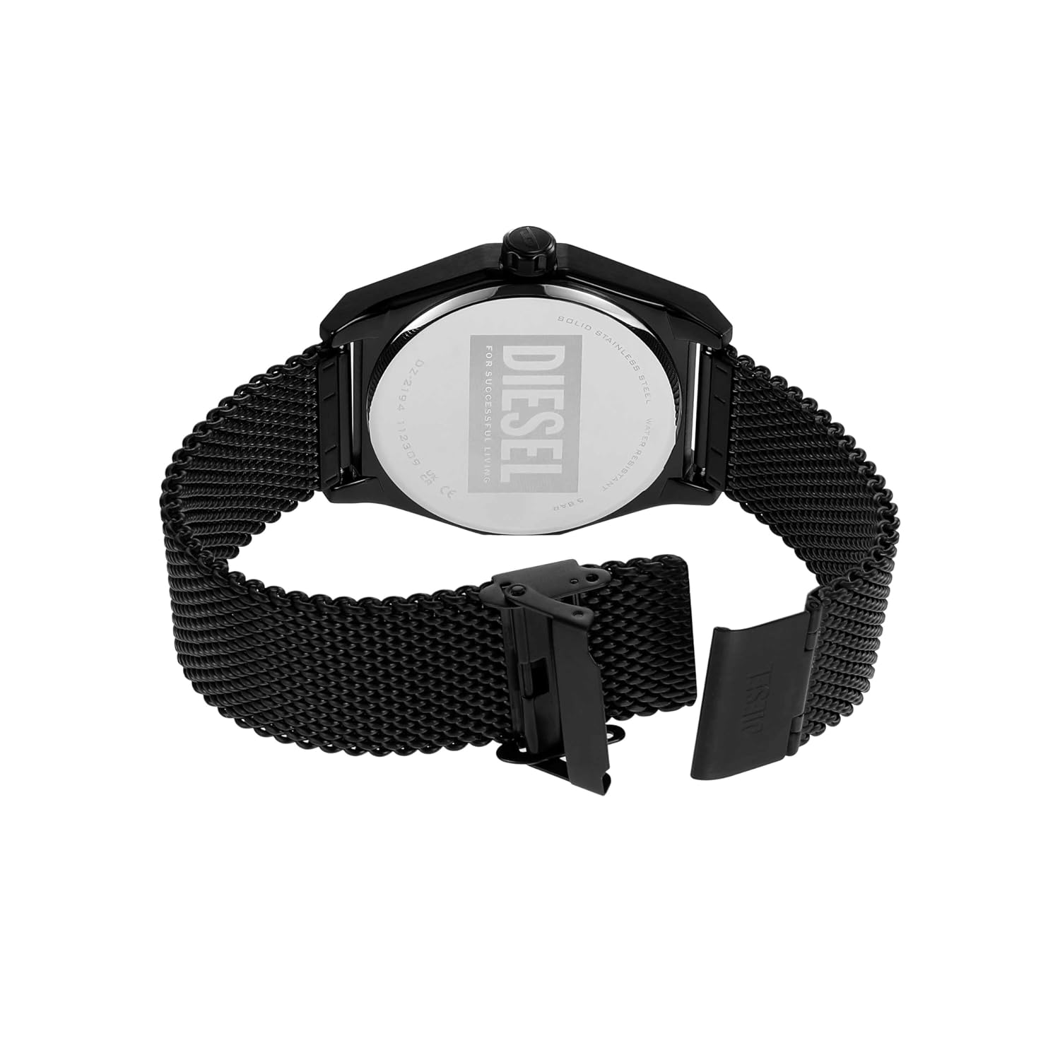 Diesel Stainless Steel Analog Black Dial Men Watch,BLACK BAND