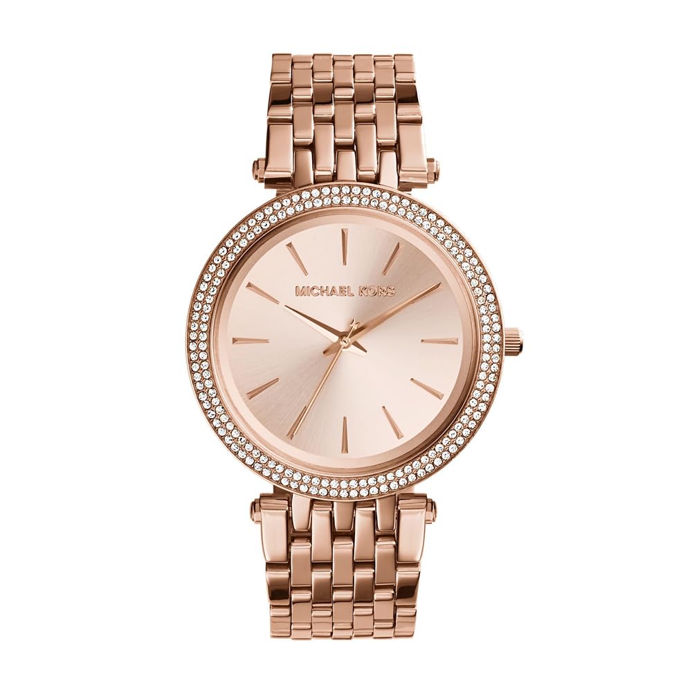 Michael Kors Analog Rose Gold Dial, Band Women's Watch