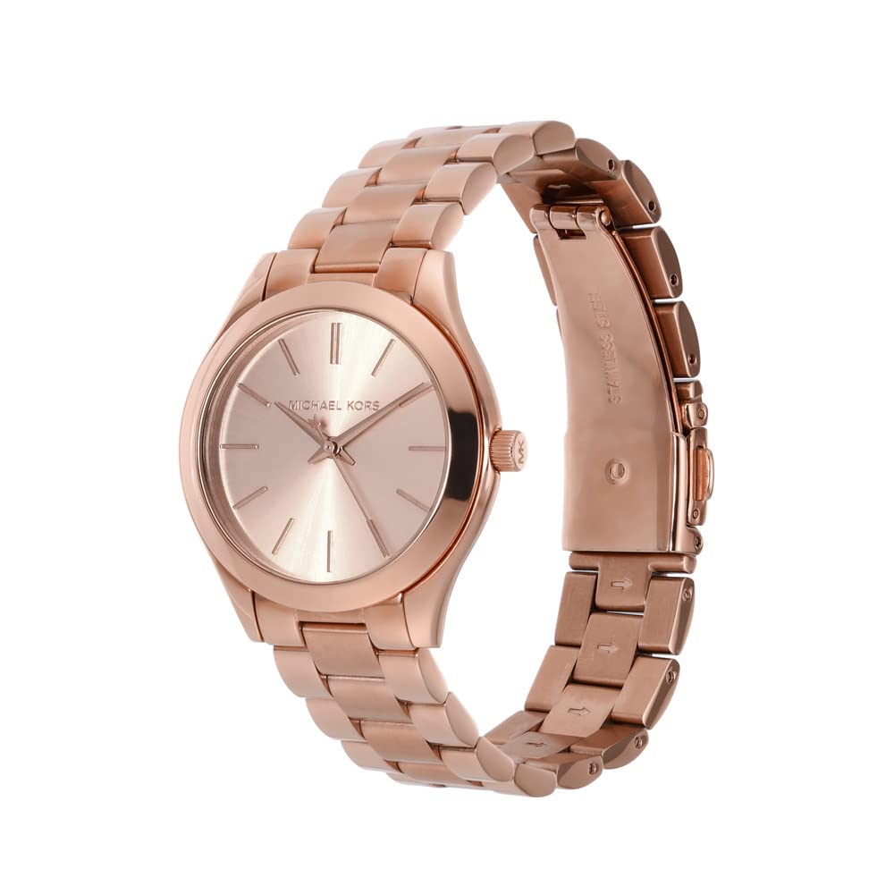Michael Kors Analog Rose Gold Dial Women's Watch