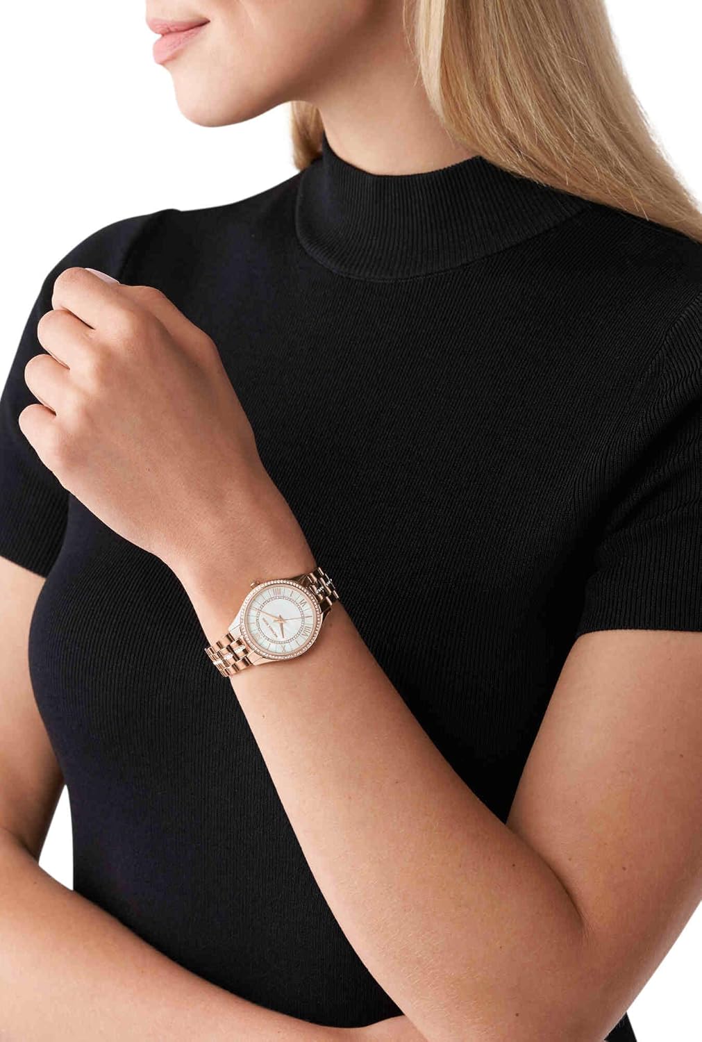 Michael Kors Analog White Dial Women's Watch