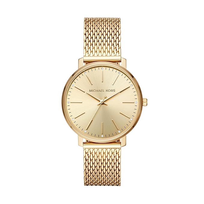 Michael Kors Pyper Three-Hand Stainless Steel Watch