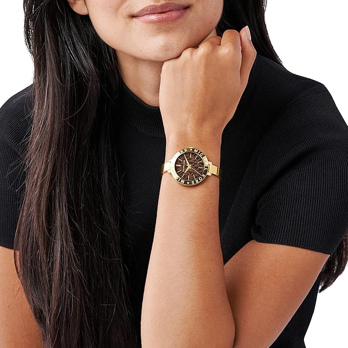 Michael Kors Jaryn Analog Brown Dial Women's Watch