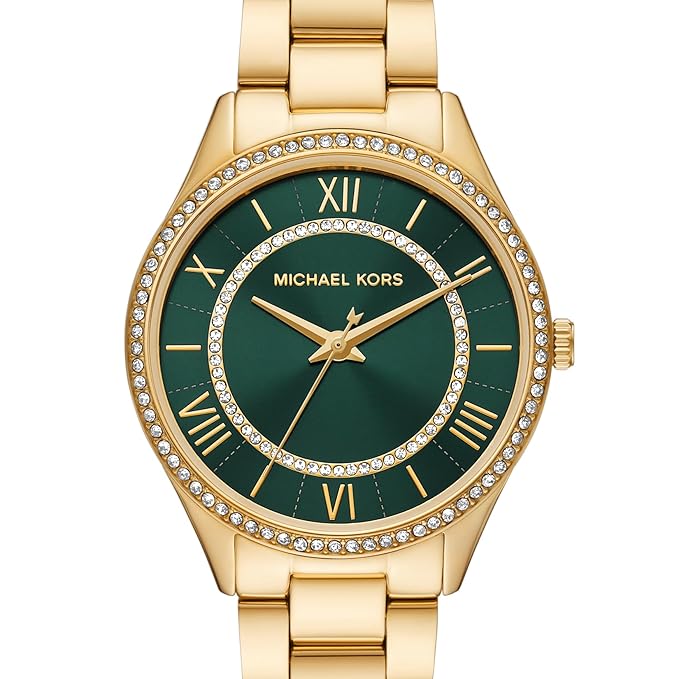 Michael Kors Metal Analog Green Dial Women's Watch